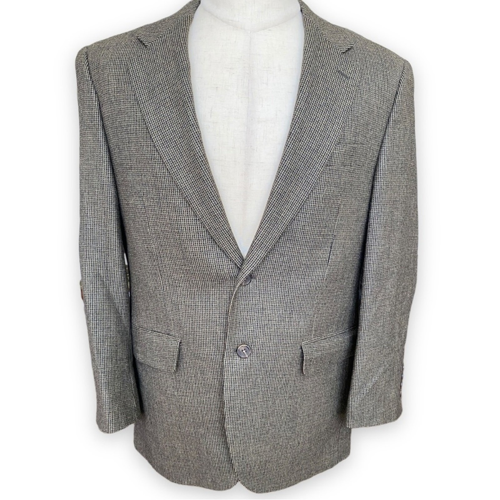 Chaps Blazer Sport Coat Jacket Lambswool Men's Size 40s Casual Career